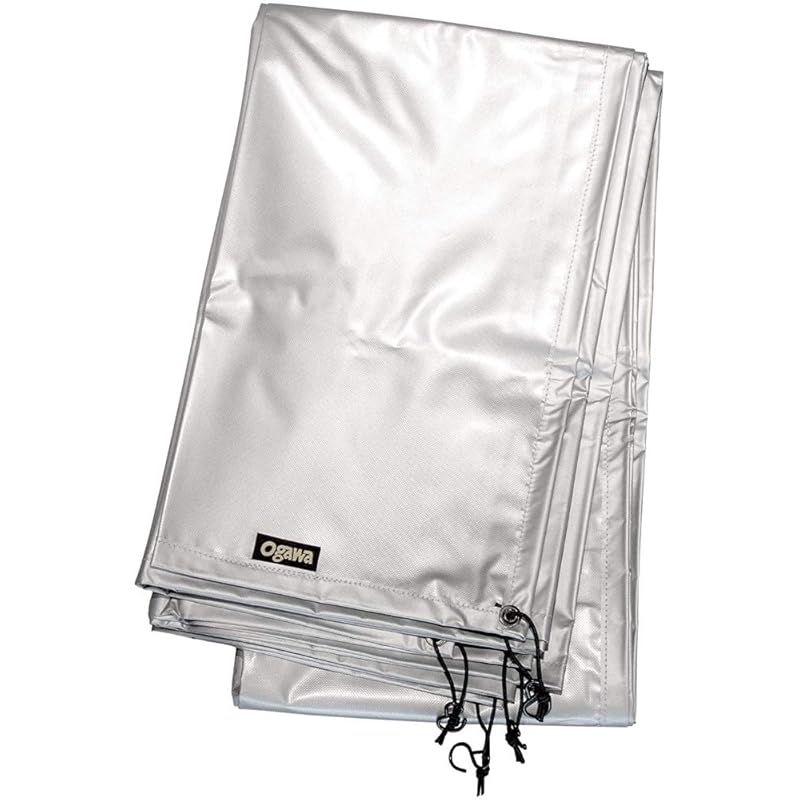 ogawa オガワ アウトドア キャンプ テントシート PVCマルチシート 300×140用 シルバー ライトグレー 1437