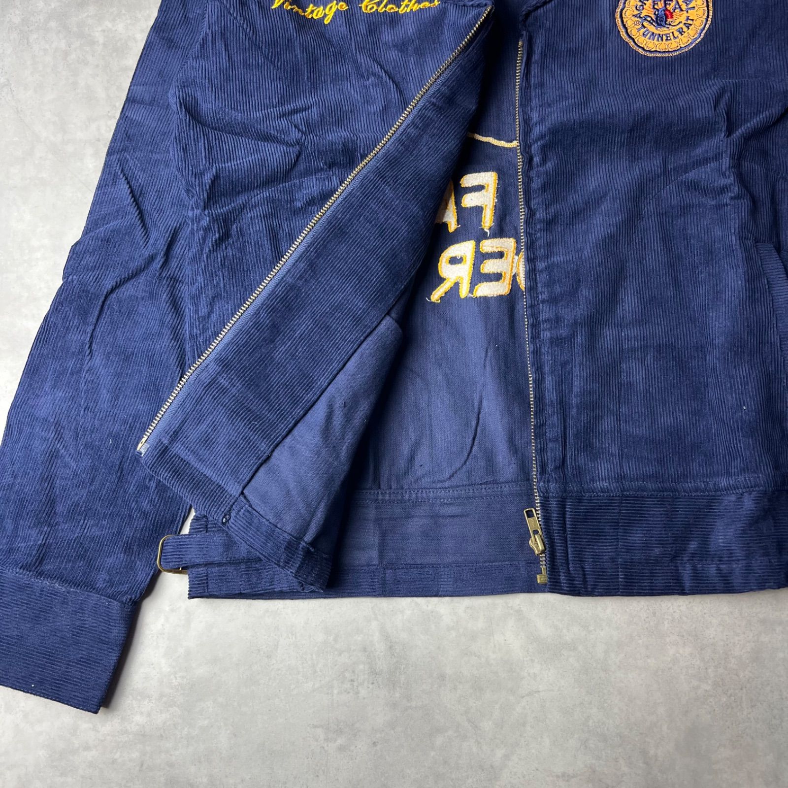 ✅新品　FFAジャケット　ファーマーズジャケット　コーデュロイ　ネイビー　L FFAジャケット|コーデュロイ|ネイビー - 古着屋グレープフルーツ
