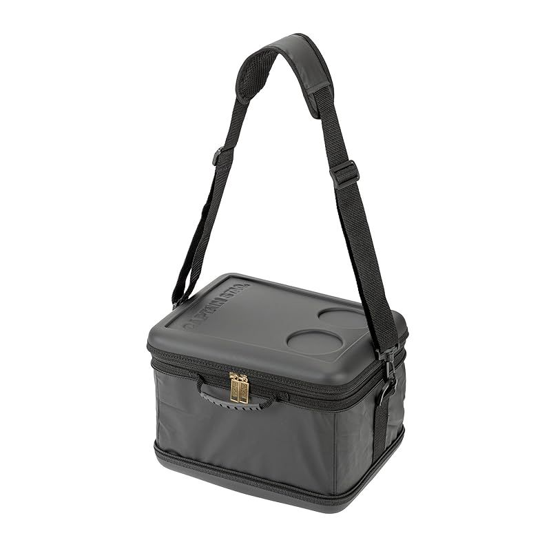 キャプテンスタッグ CAPTAIN STAG 保冷バッグ スーパーコールドクーラーバッグ type2 容量12L 折り畳み収納可 マットブラック UE-661