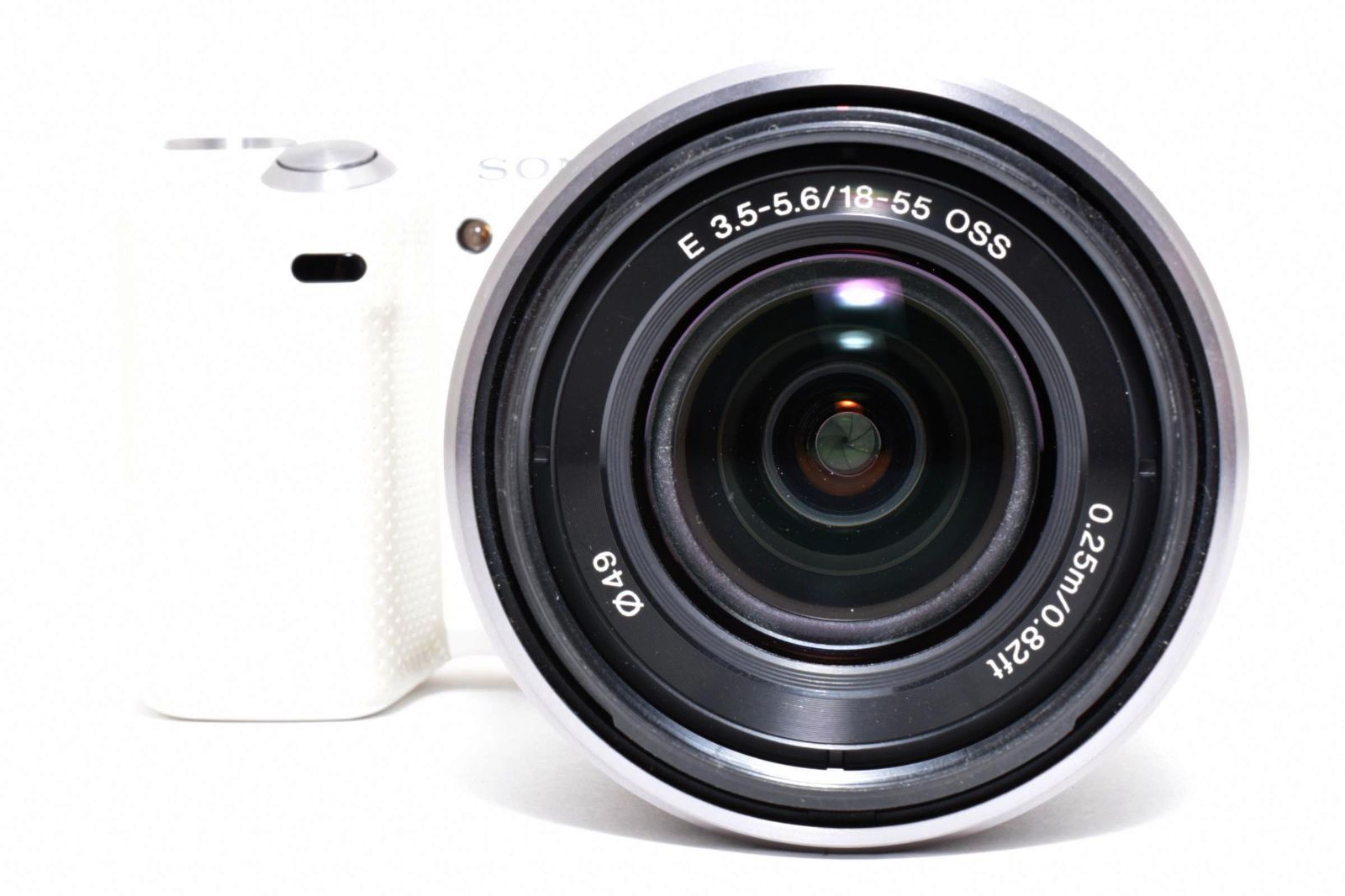 ☆美品☆ソニー SONY NEX-5N ホワイト《ショット数2,412回》 18-55mm