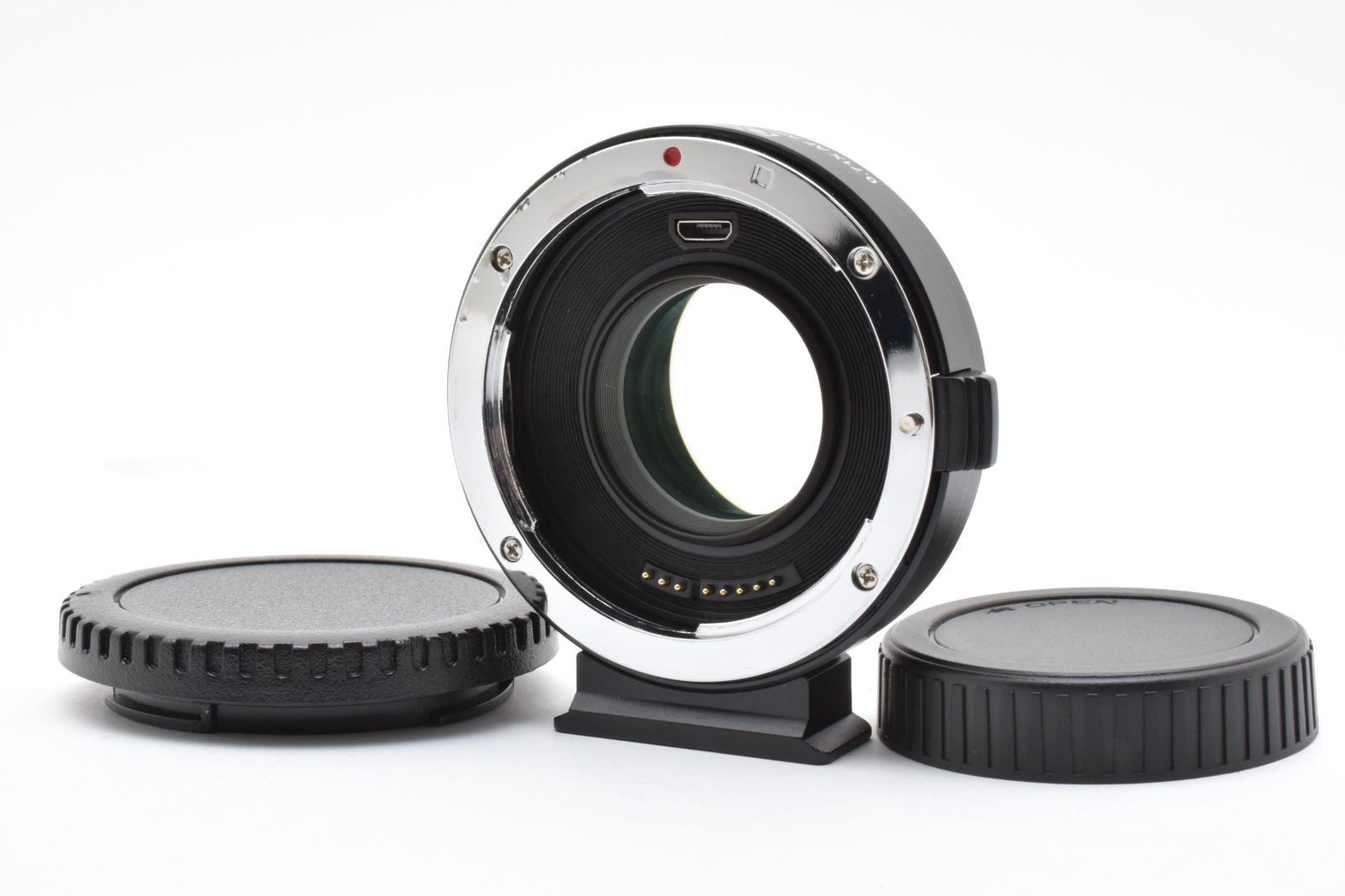 Commlite 0.71x AF Adapter AEF-MFT Booster マウントアダプター EFマウント マイクロフォーサーズマウント LL108 5881