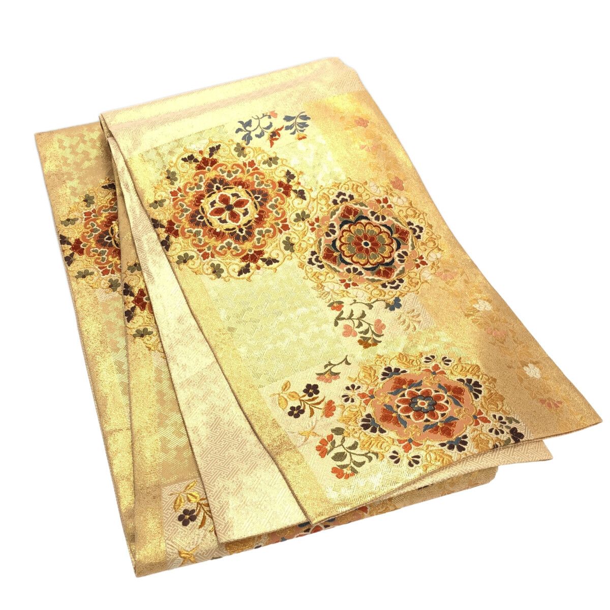 袋帯 佐賀唐織 献上彩華文 仕立上がり 12019