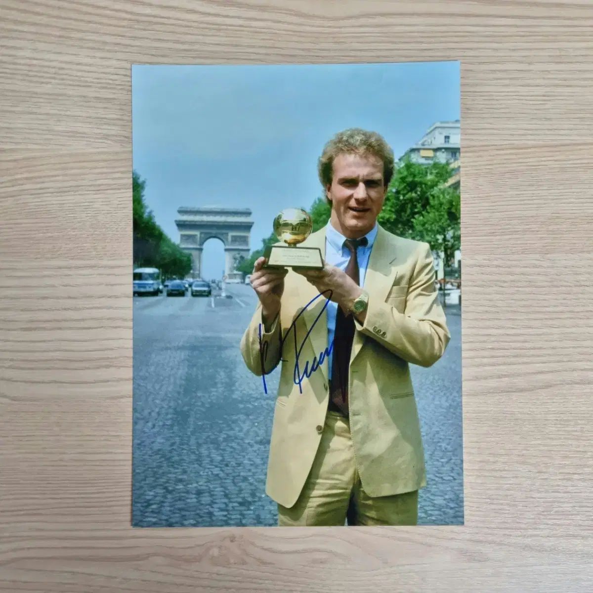 カール ハインツ ルンメニゲ A4 サイズ サイン