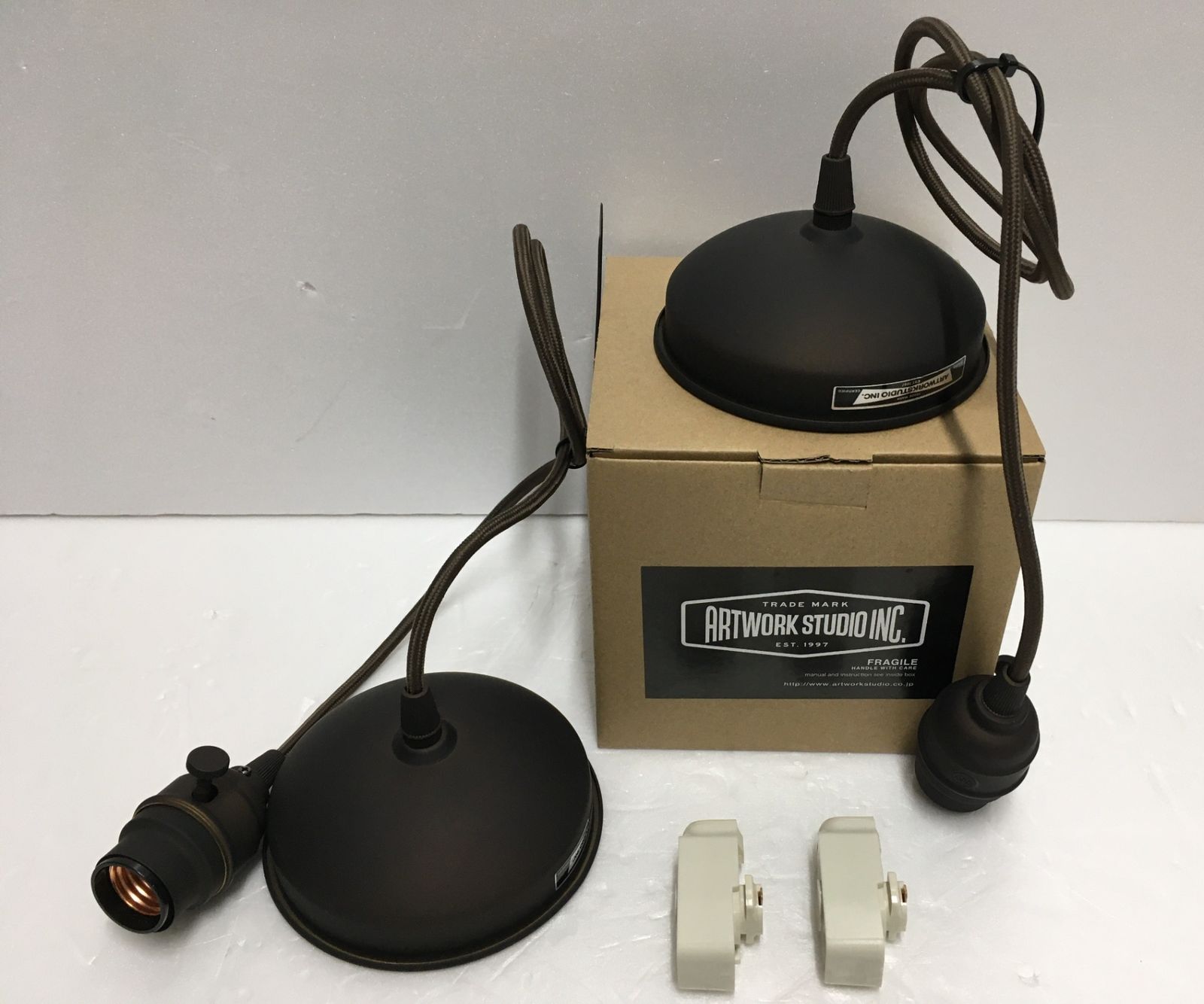 ※送料無料※ ART WORK STUDIO レイトンペンダント 住宅用照明器具 AW-0363Z 2個セット  囗G■