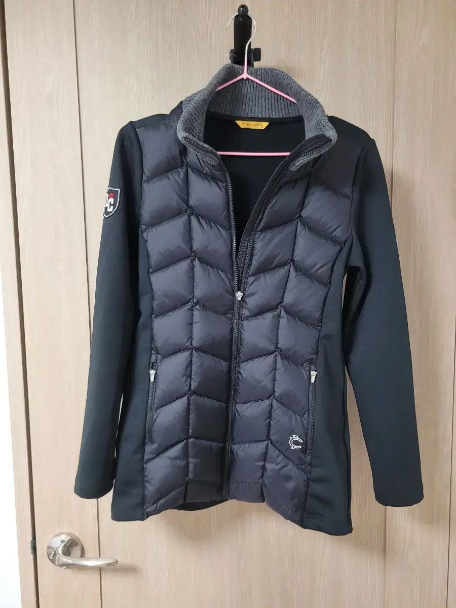 レディース ルイカステル ダックダウン SWING ジップアップ サイズ90 55 痩せ66