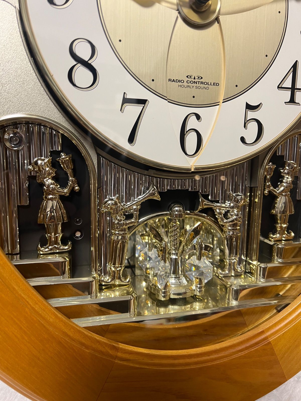 リズム時計　電波からくり時計 4MN422RH リズム時計 電波からくり時計 4MN422RH - メルカリ