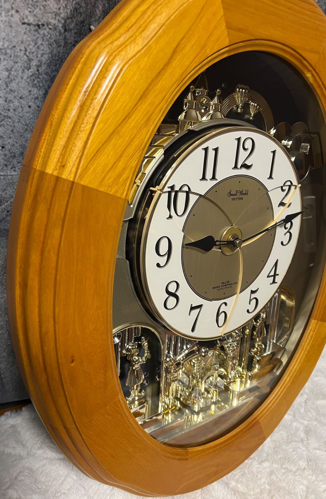 リズム時計　電波からくり時計 4MN422RH リズム時計 電波からくり時計 4MN422RH RHYTHM 電波からくり時計