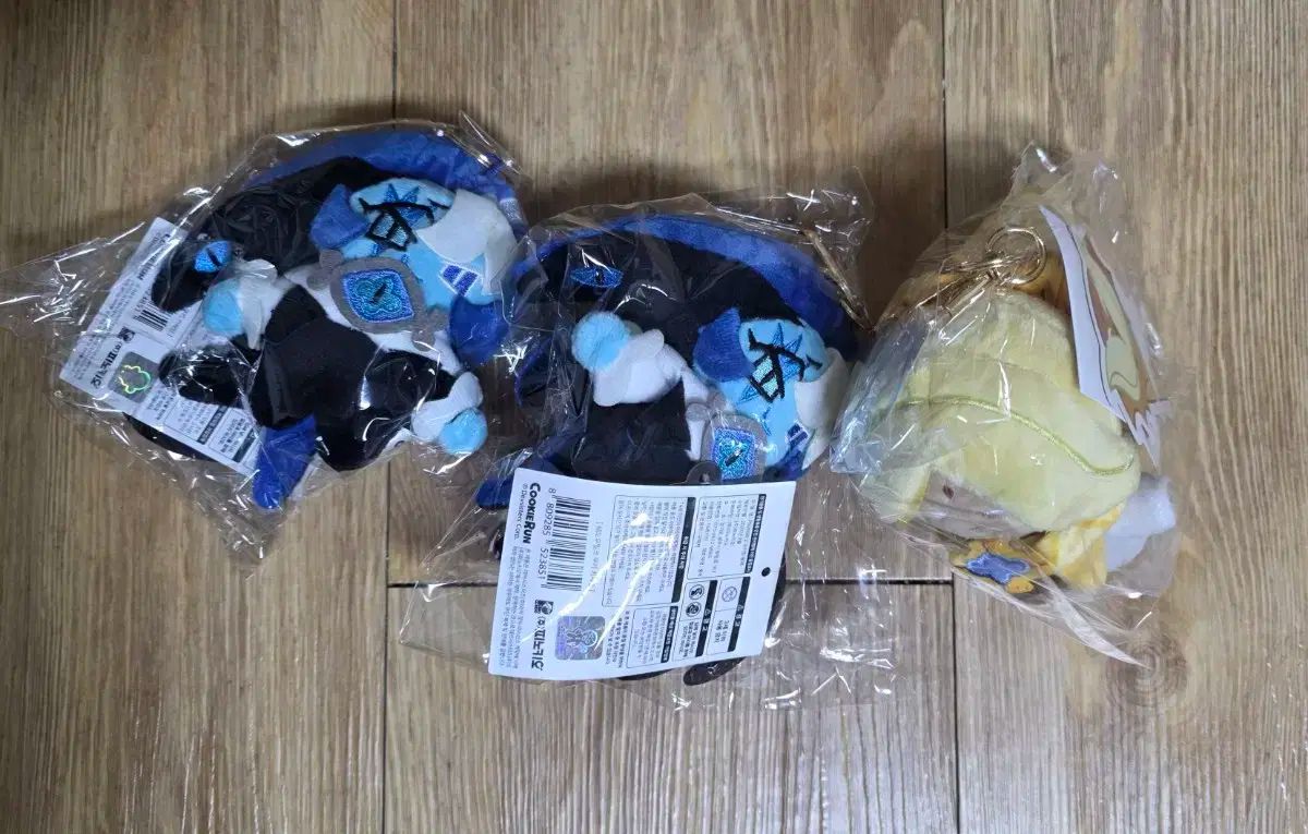 クッキーラン キングダム シャドウミルク ピュアバニラ キーホルダー人形