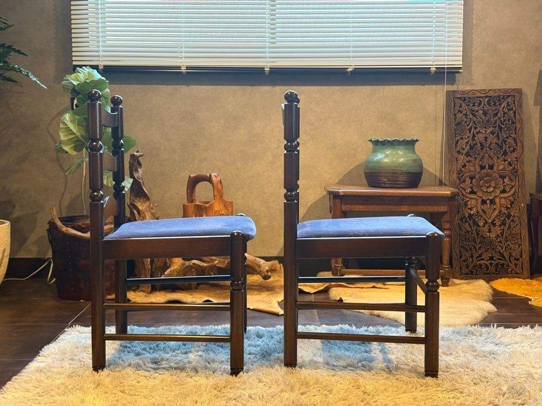 希少 ナガノインテリア アンティーク ヴィンテージ レトロ チェア SR