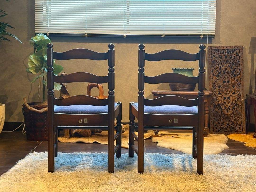 希少　ナガノインテリア　アンティーク　ヴィンテージ　レトロ　チェア　SR 希少 ナガノインテリア アンティーク ヴィンテージ レトロ チェア SR