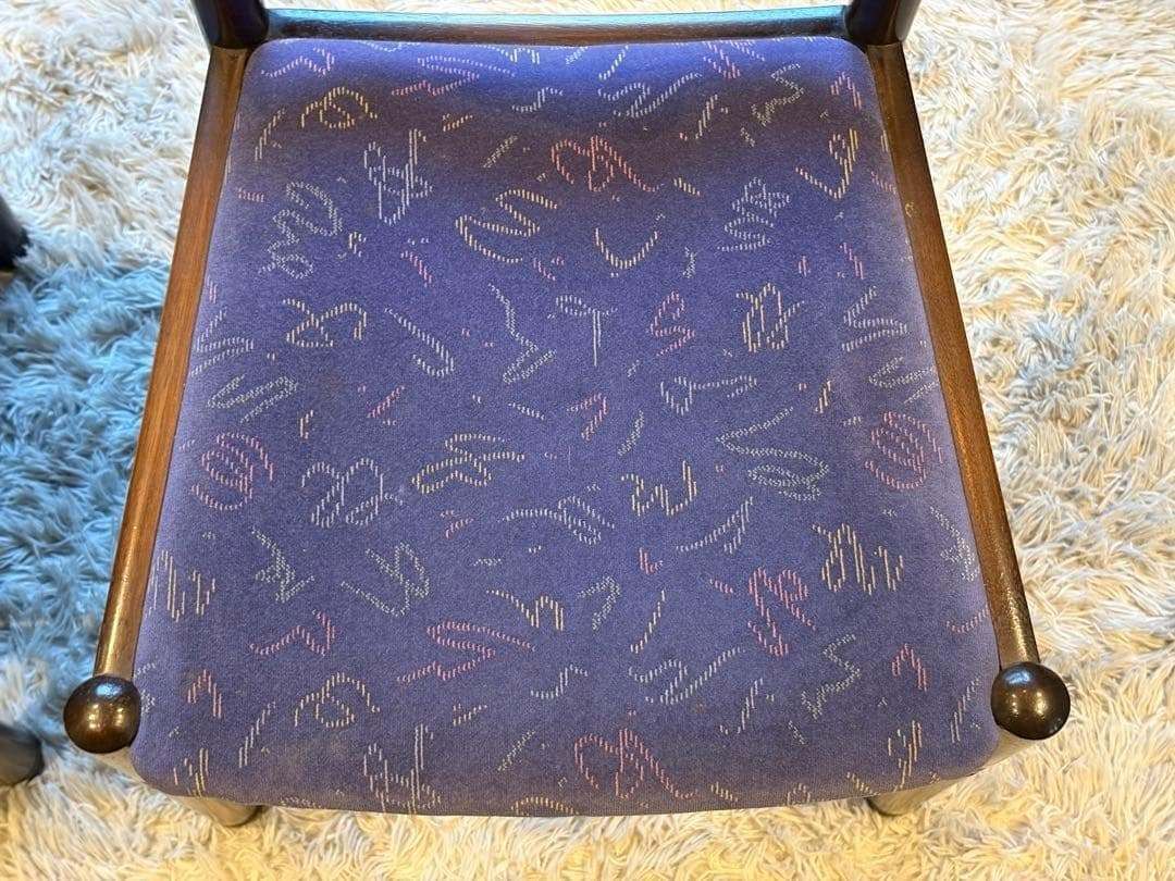 希少 ナガノインテリア アンティーク ヴィンテージ レトロ チェア SR