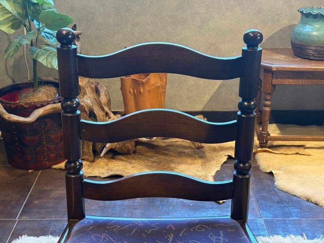 希少 ナガノインテリア アンティーク ヴィンテージ レトロ チェア SR