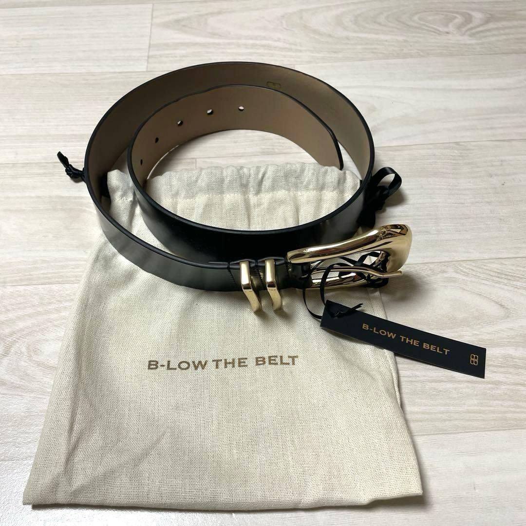 B-LOW THE BELT ブラック ベルト イタリア製 DeuxiemeClasse
