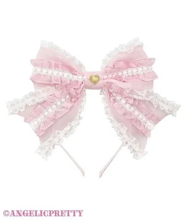 エンジェリックプリティ-ふわふわリボン 돌 카츄샤 ピンク