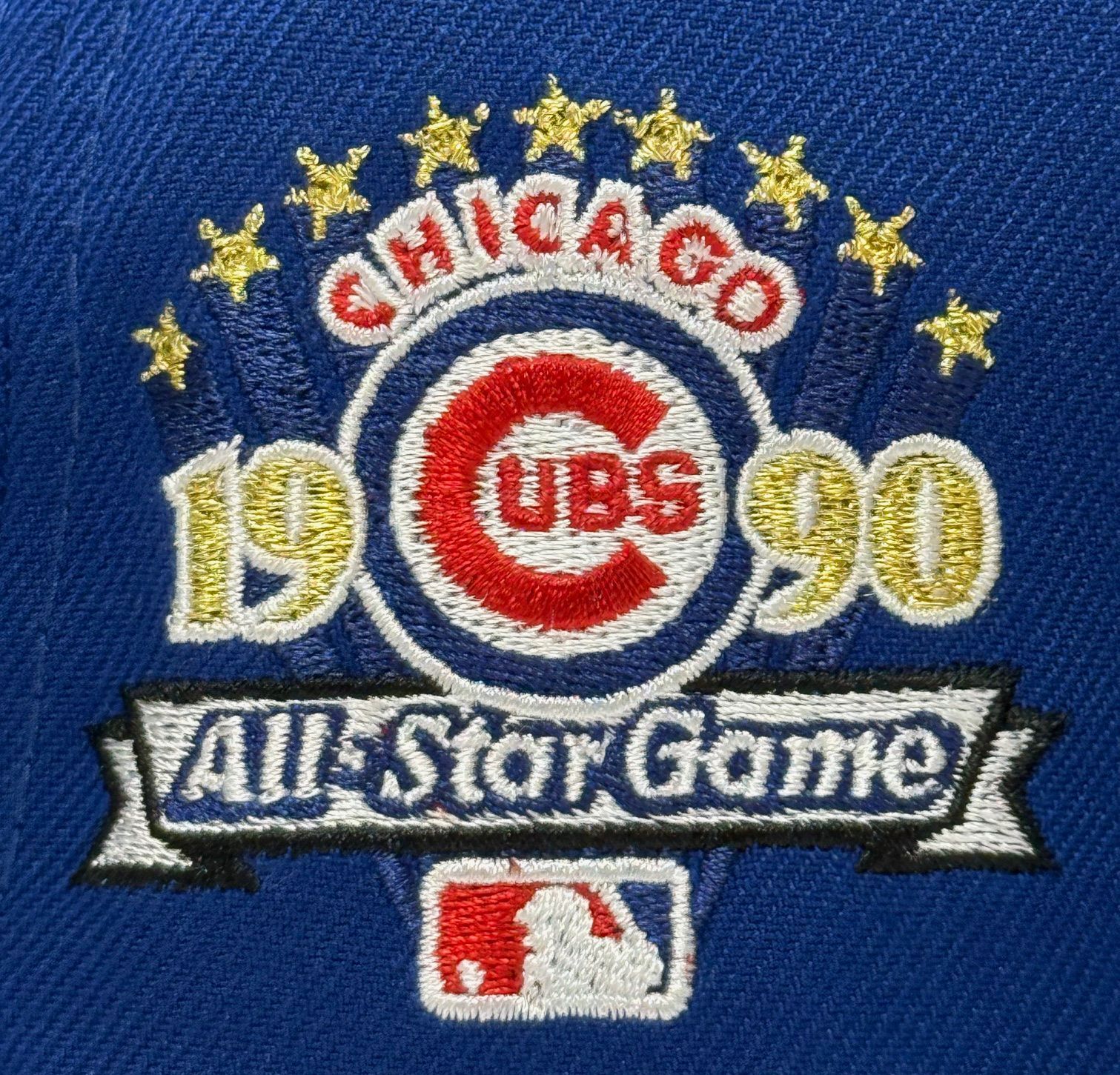 スナップバックキャップ ブルー