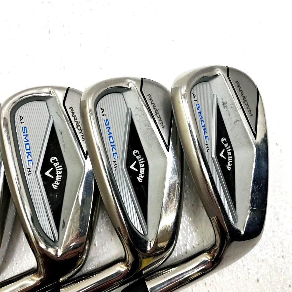 Callaway キャロウェイ アイアン PARADYM Ai SMOKE HL 2025 5本セット NS.PRO Zelos 6 FLEX S 427