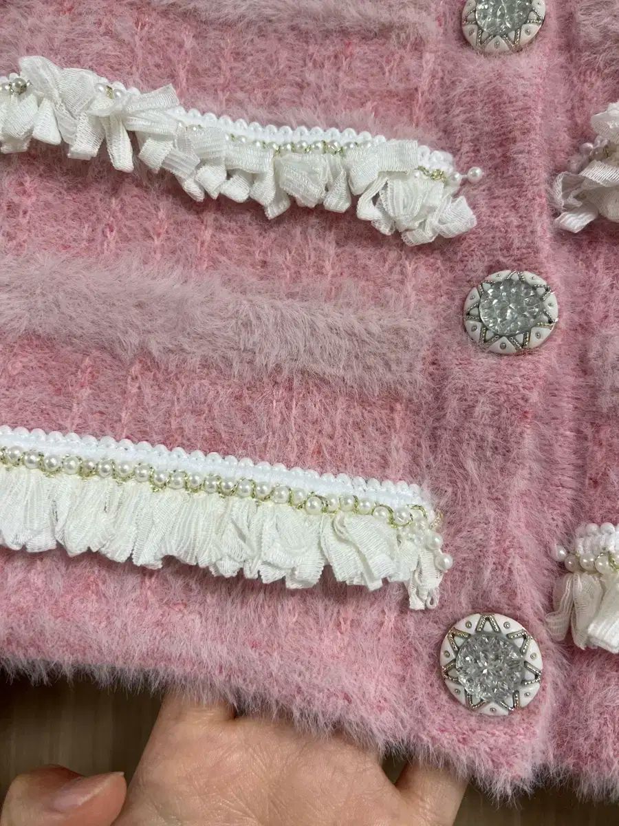 ハイクオリティアンゴラカーディガン 10万円台