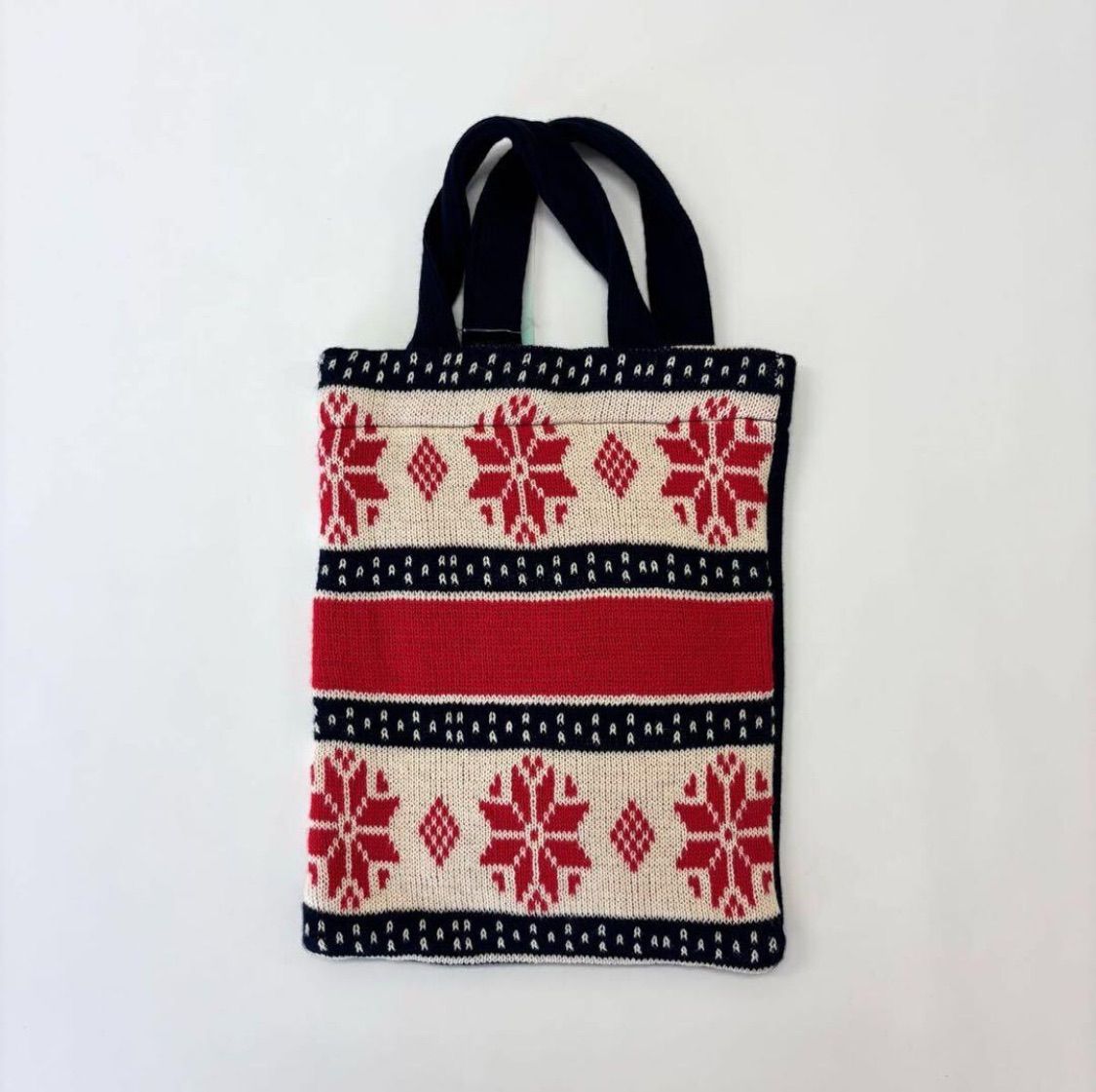 COMME des GARCONS SHIRTアクリルニットハンドバッグ COMME des GARCONS SHIRT - 24aw 新品 ギャルソン シャツ アクリル