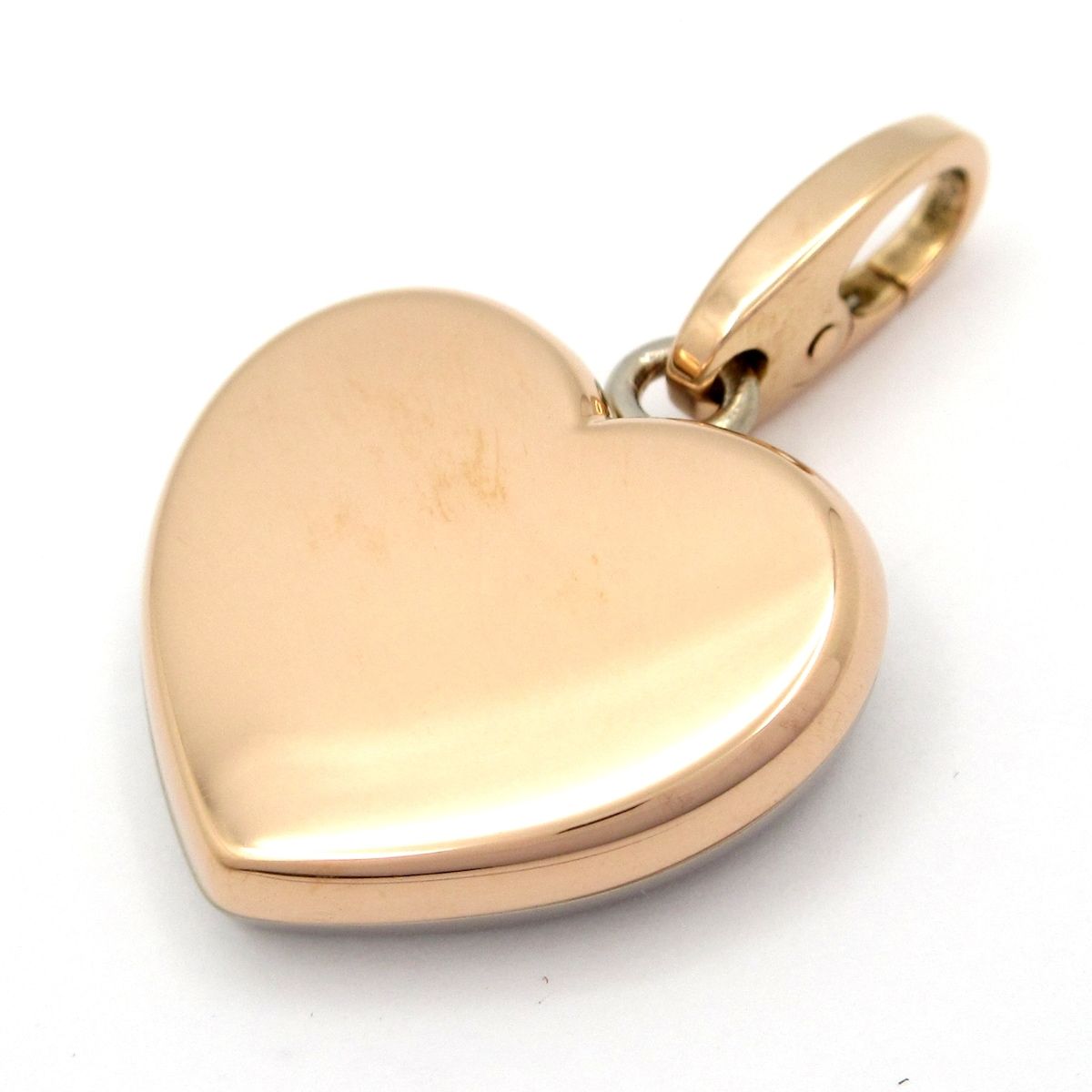 Cartier カルティエ ペンダントトップ - K18PG×K18WG ハート