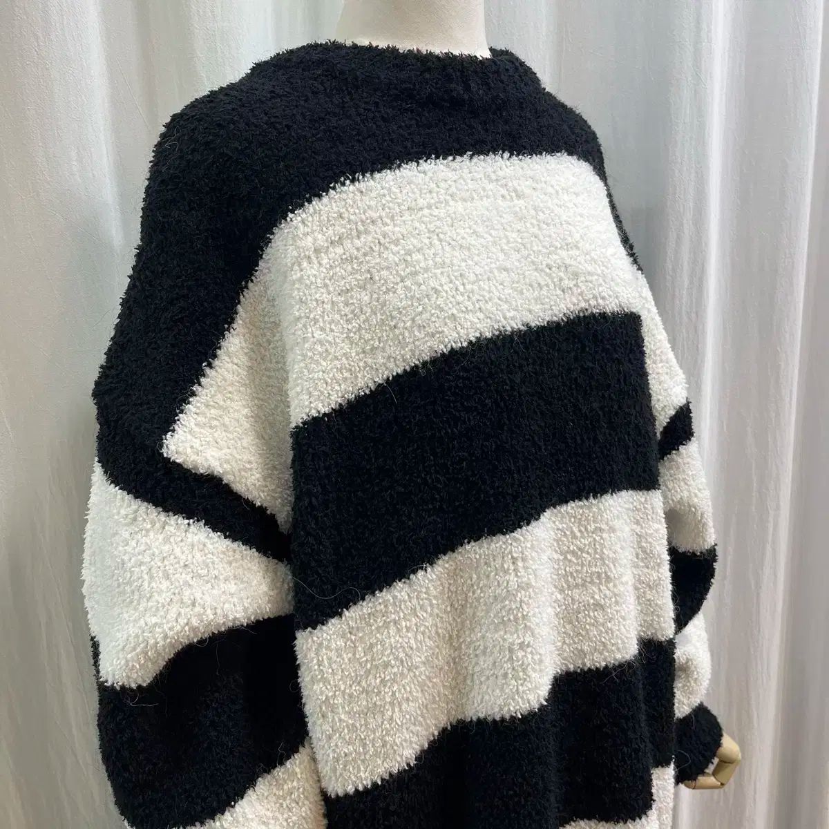 ストライプニット ニット