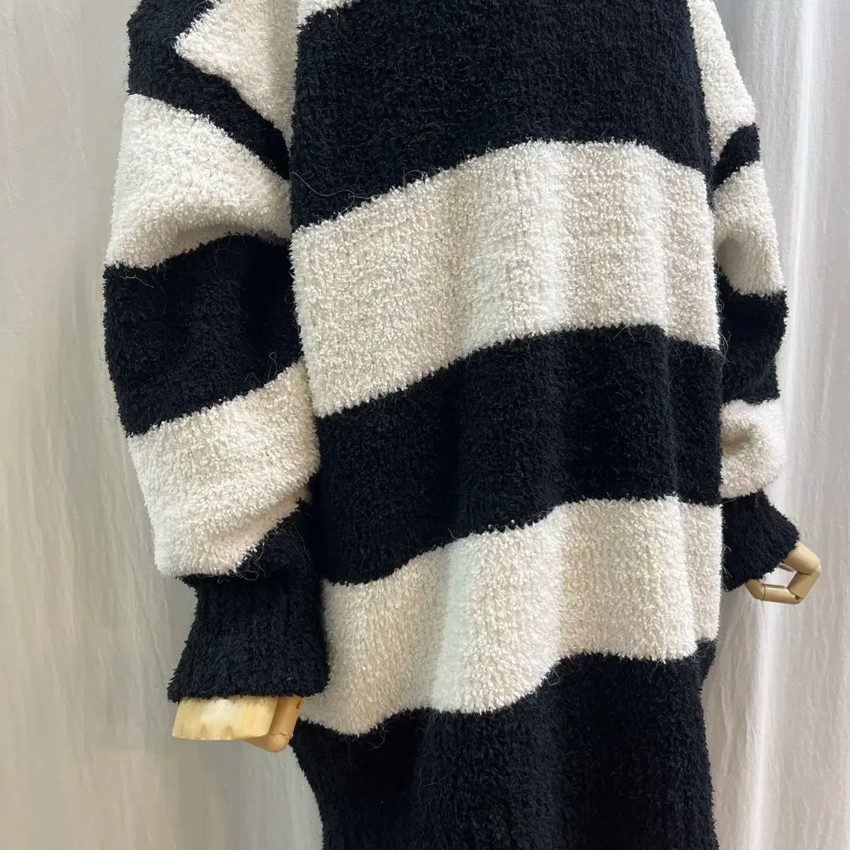 ボーダー柄ニット