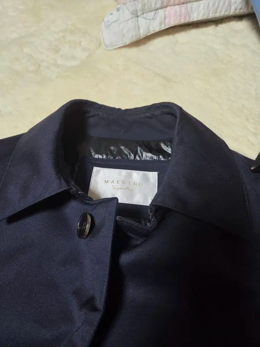 マエストロ Loro Piana ダウンコート ダークネイビー