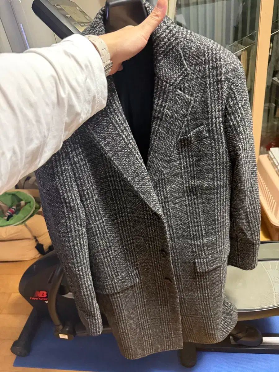 オールセインツ ヘリンボーン シングル コート 40 L