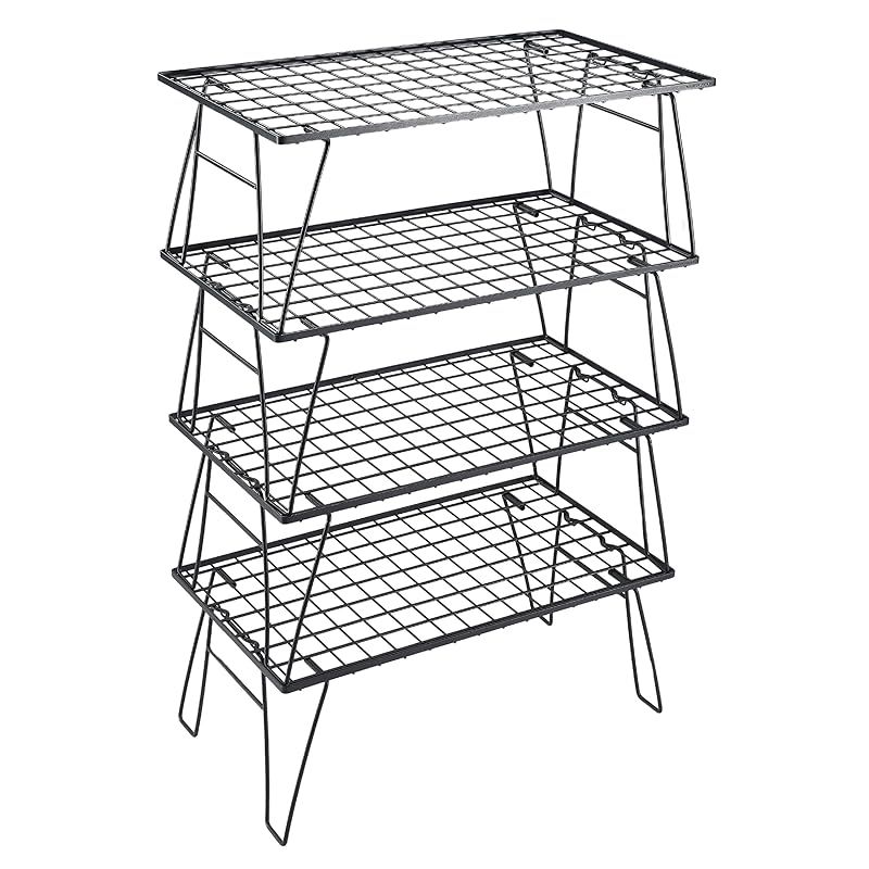 キャンピングムーン CAMPING MOON フィールドメッシュラック キャンピングラック ブラック キャンプ収納 軽量 薄型 T 235 4 WB