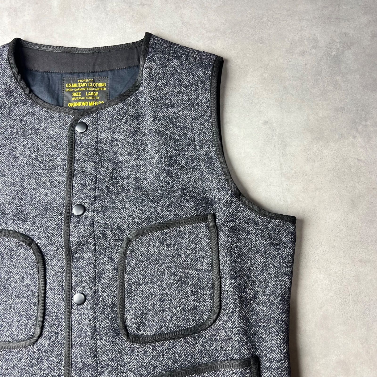 🟥新品未使用🟥 ウール ベスト ジレ ブラウンズビーチ BROWNS BEACH