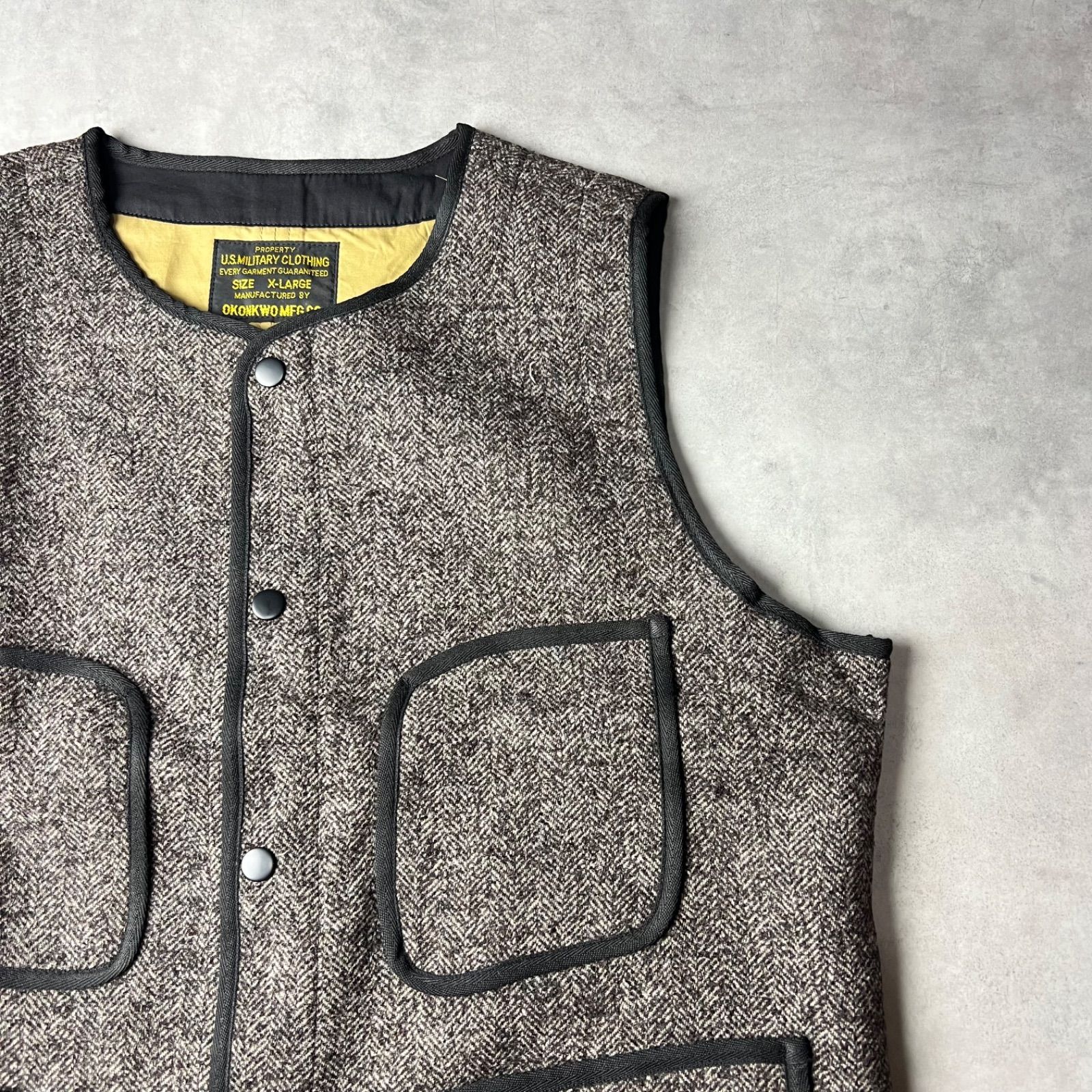 🟥新品未使用🟥 ウール ベスト ジレ ブラウンズビーチ BROWNS BEACH