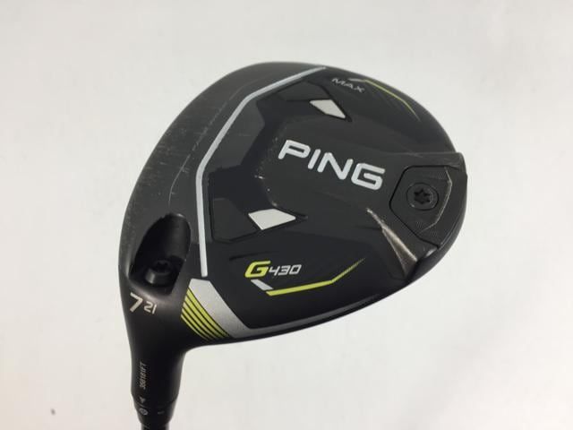 返品OK ゴルフクラブ ピン G430 MAX フェアウェイ ALTA J CB BLACK 7W
