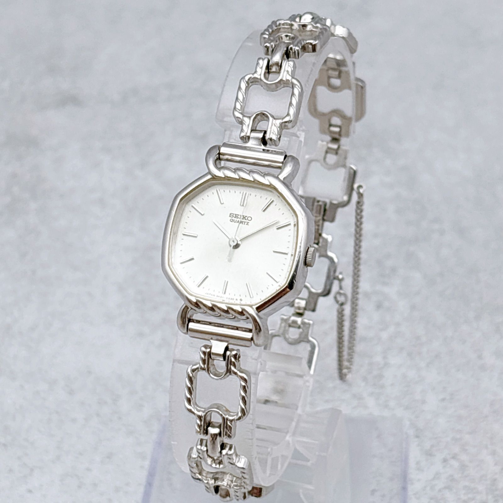 SEIKO クォーツ オクタゴン SWISS ACM. 腕時計 稼働中 SEIKO クォーツ