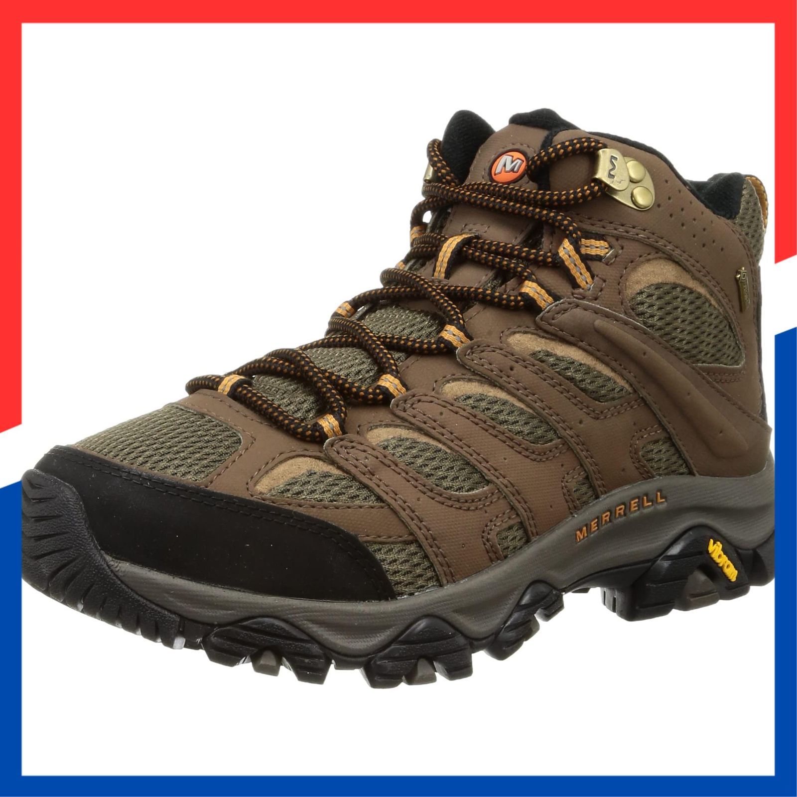 GORE-TEX MID SYNTHETIC WIDE 3 WIDTH MOAB 幅広 ハイキングシューズ メンズ メレル