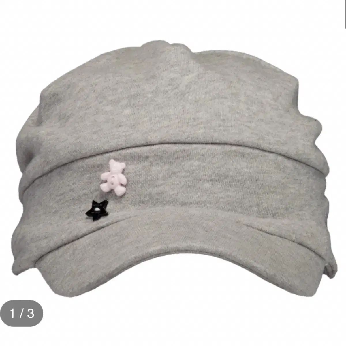 シャロームクラブ シャイレイハット グレー