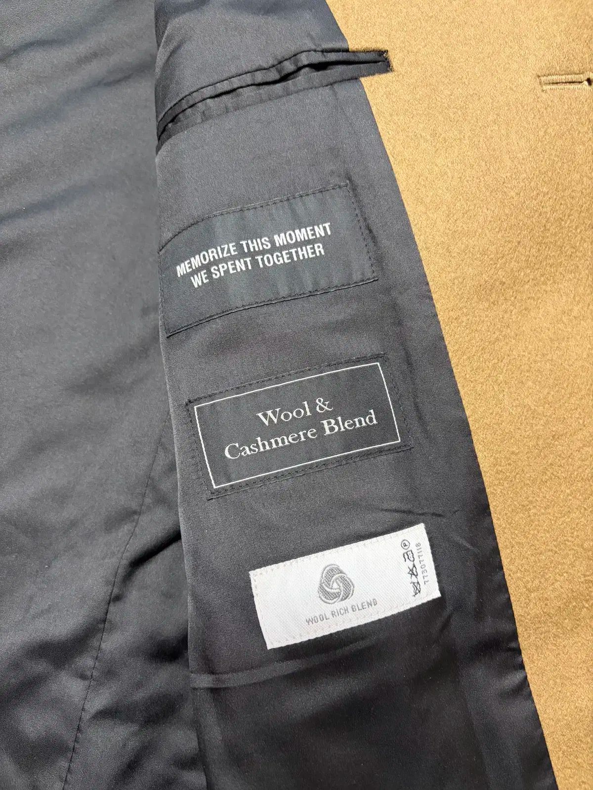 INSILENCE ウール カシミア ブレンド コート Lサイズ