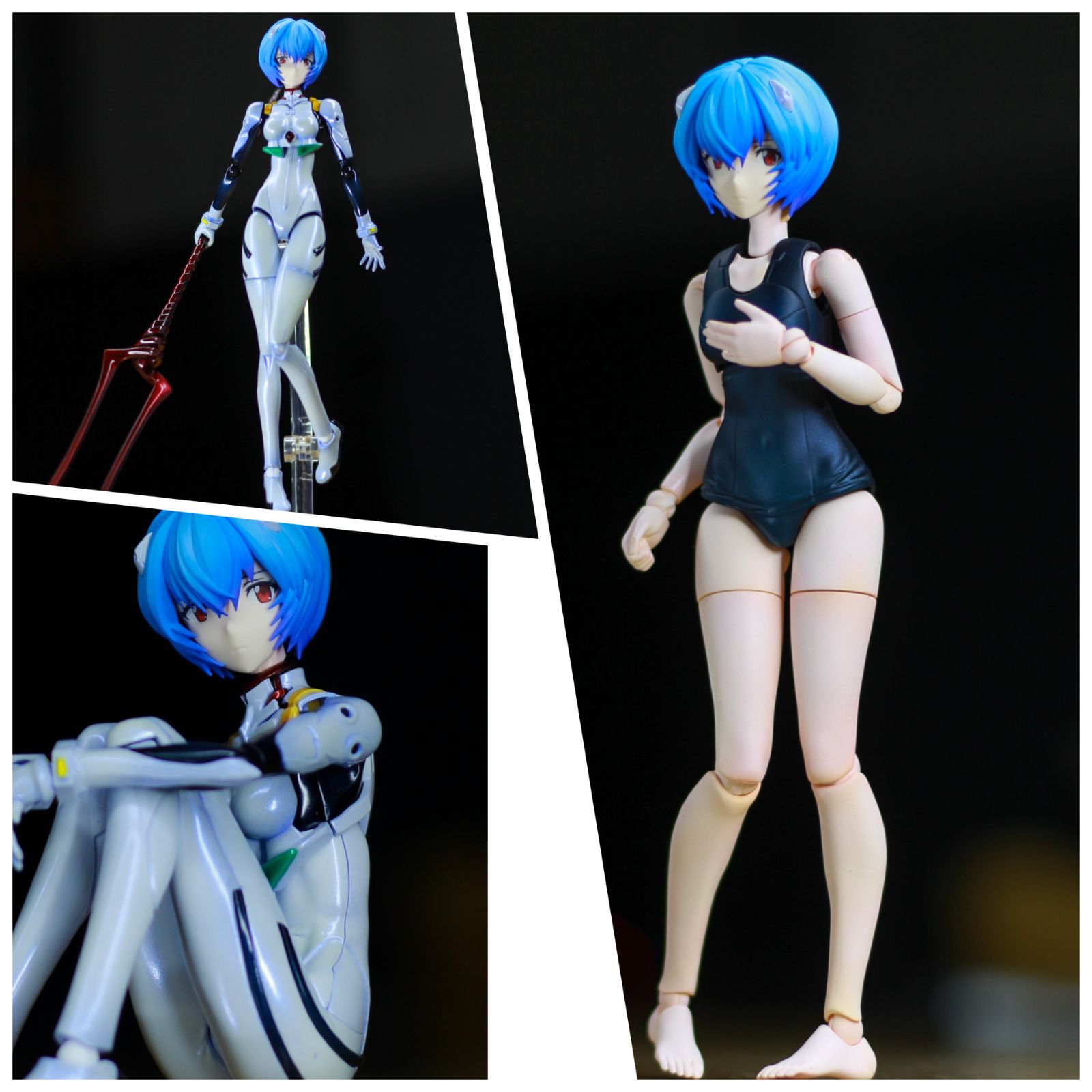 30MP 新世紀エヴァンゲリオン 綾波レイ(プラグスーツVer.) 塗装完成品