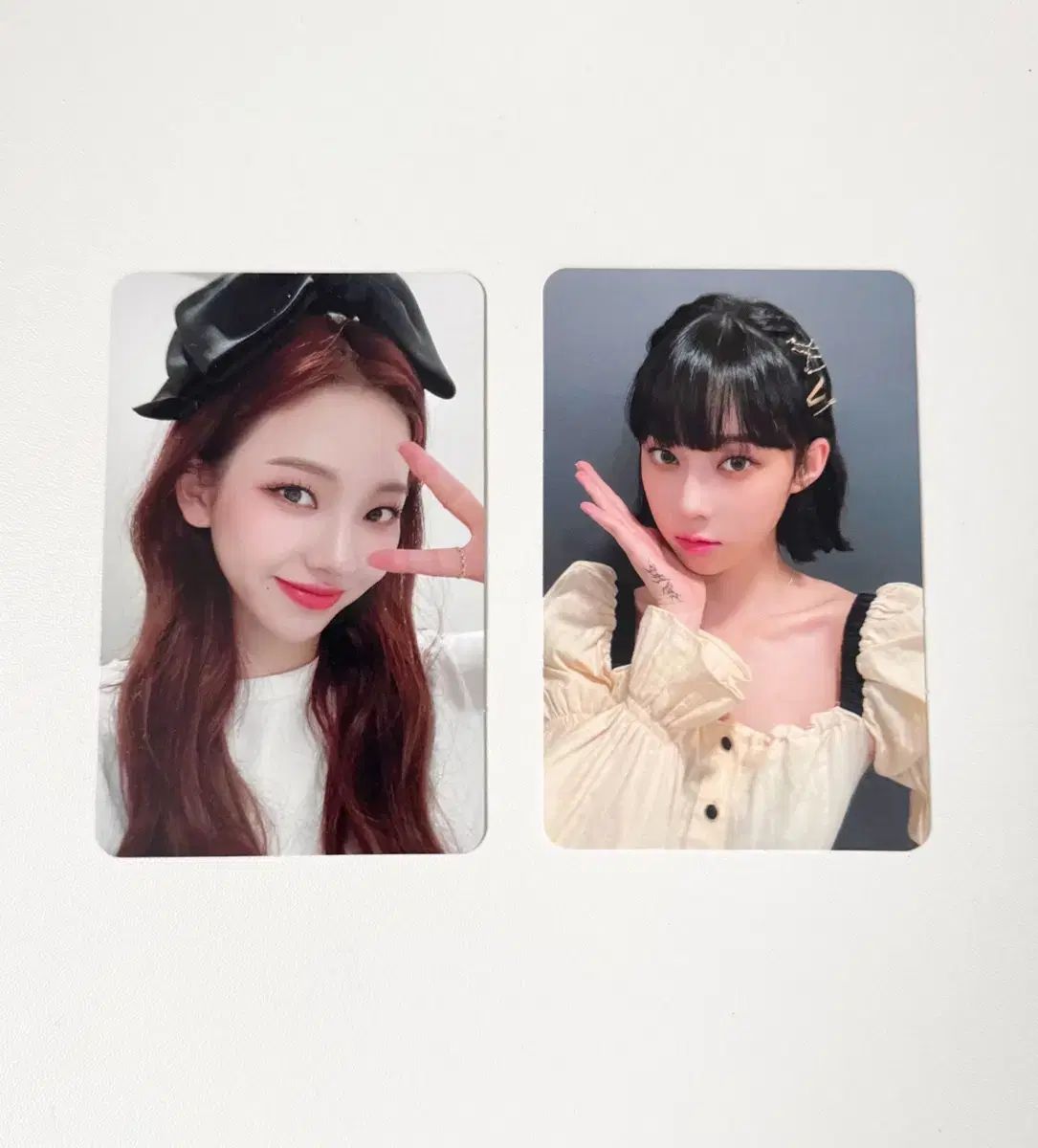 aespa カリナ ウィンター トレカ 未公開トレカ WEVERSE GLOBAL リボンリナ