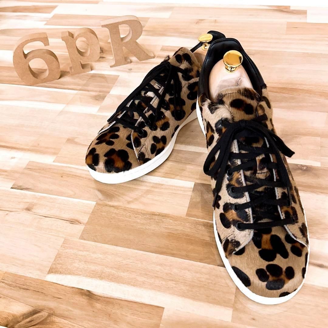 レア/廃番【アディダス】スタンスミス 豹レオパード柄 スニーカー 28.0