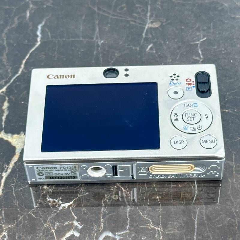 Canon IXY DIGITAL 10 シルバー ホワイト コンデジ デジカメ 710万画素