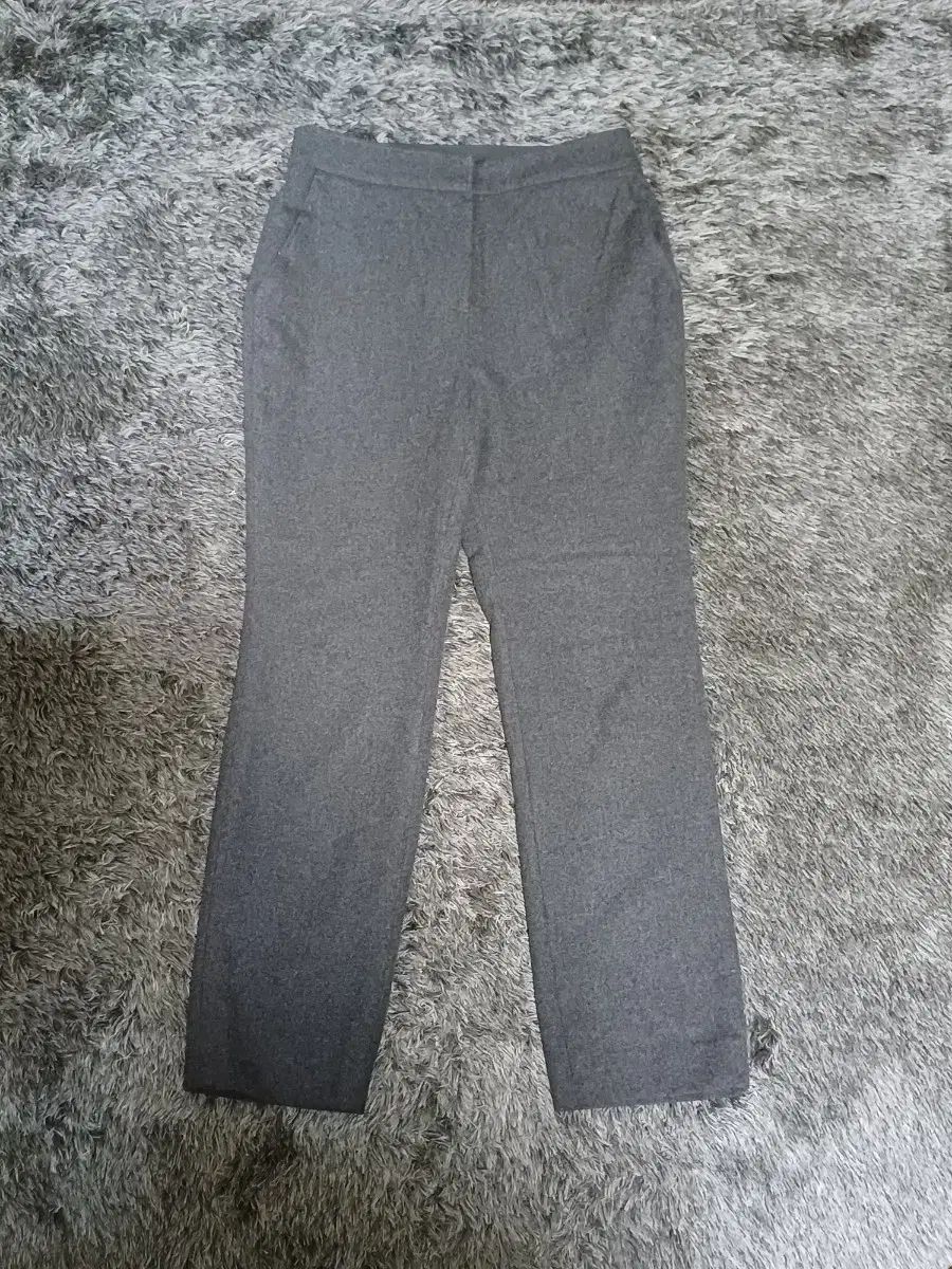 55 iann イアン ウール スラックス レディース セミバギー