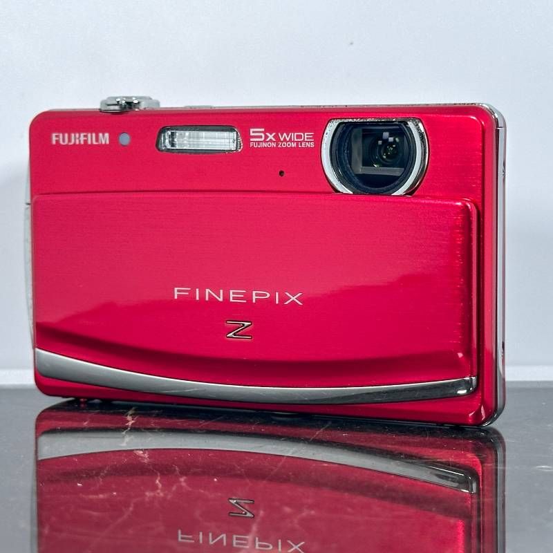 Fujifilm FinePix Z 90 レッド コンデジ 1420万画素 タッチパネル搭載