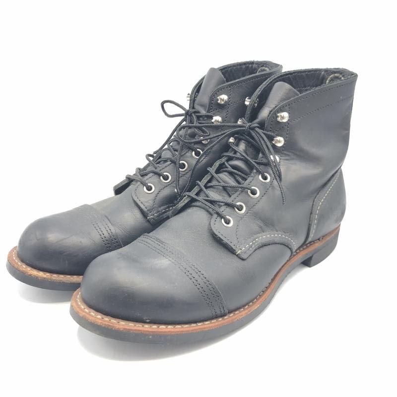 RED WING 8084 IRON RANGER BLACK HARNESS アイアンレンジャー ブラック 27cm レッドウィング 17