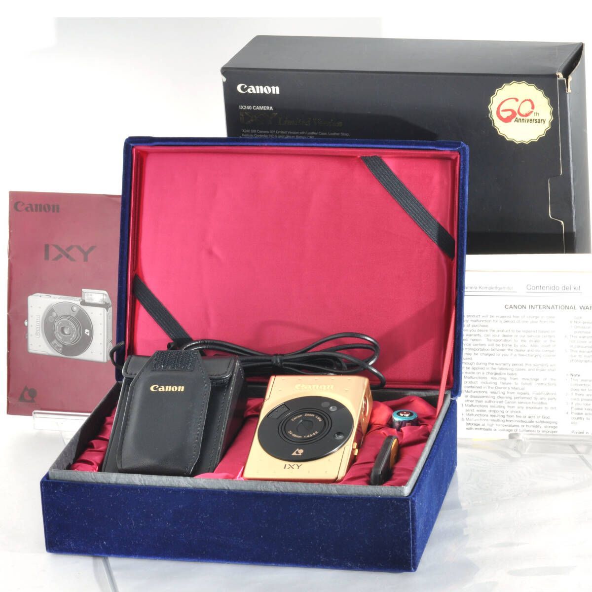 キヤノン Canon IXY 240 Limited Version G 60周年記念モデル コンパクトデジタルカメラ M481