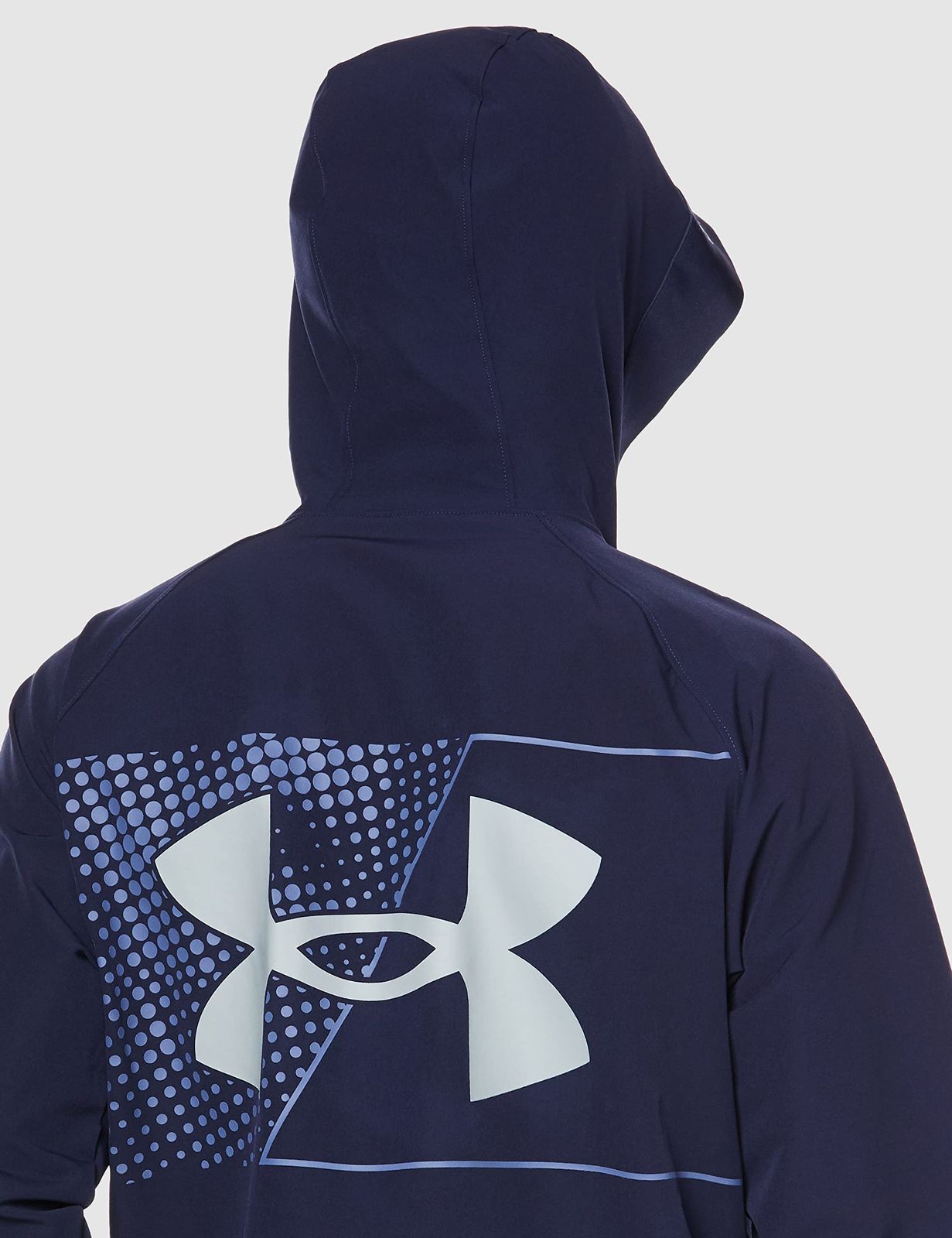 アンダーアーマー UA BRUSHED WOVEN JACKET Midnight Navy 2XL