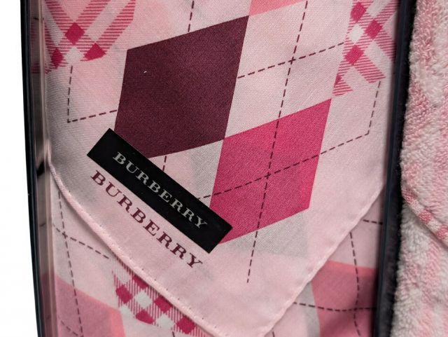 お買い得，お買い得】 ☆BURBERRY バーバリー ハンカチ2枚セット 未使用 サイズ 約44センチ× 【 新品 未使用 】 BURBERRY バーバリー ハンカチ 2枚セット ①