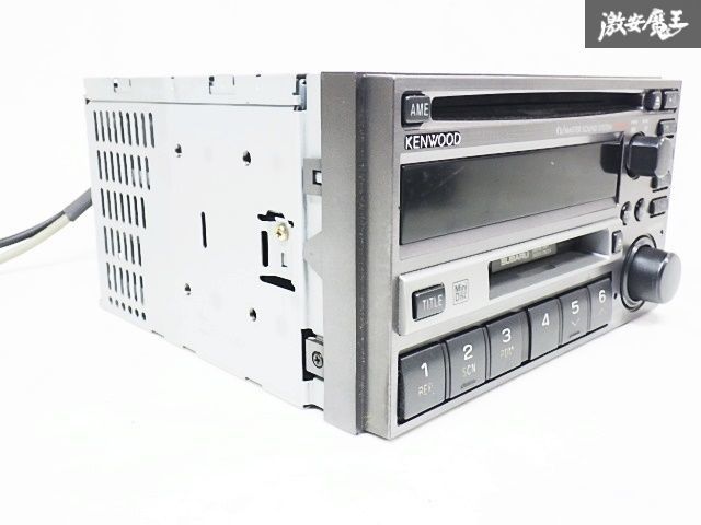 KENWOOD ケンウッド 2DIN MD CD プレイヤー オーディオ デッキ 本体