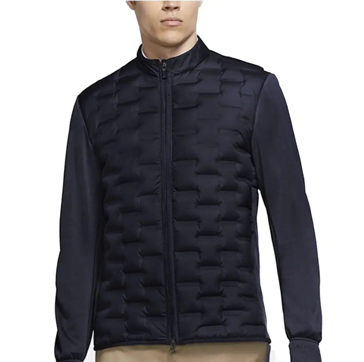 ナイキ エアロロフト レペル ゴルフ ダウン ダウンジャケット ネイビー M 100