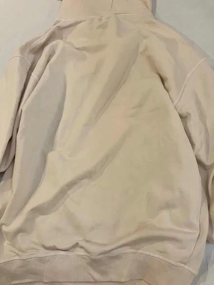  ミスチーフ ビックロゴ フーディー アイボリー パーカー トップス