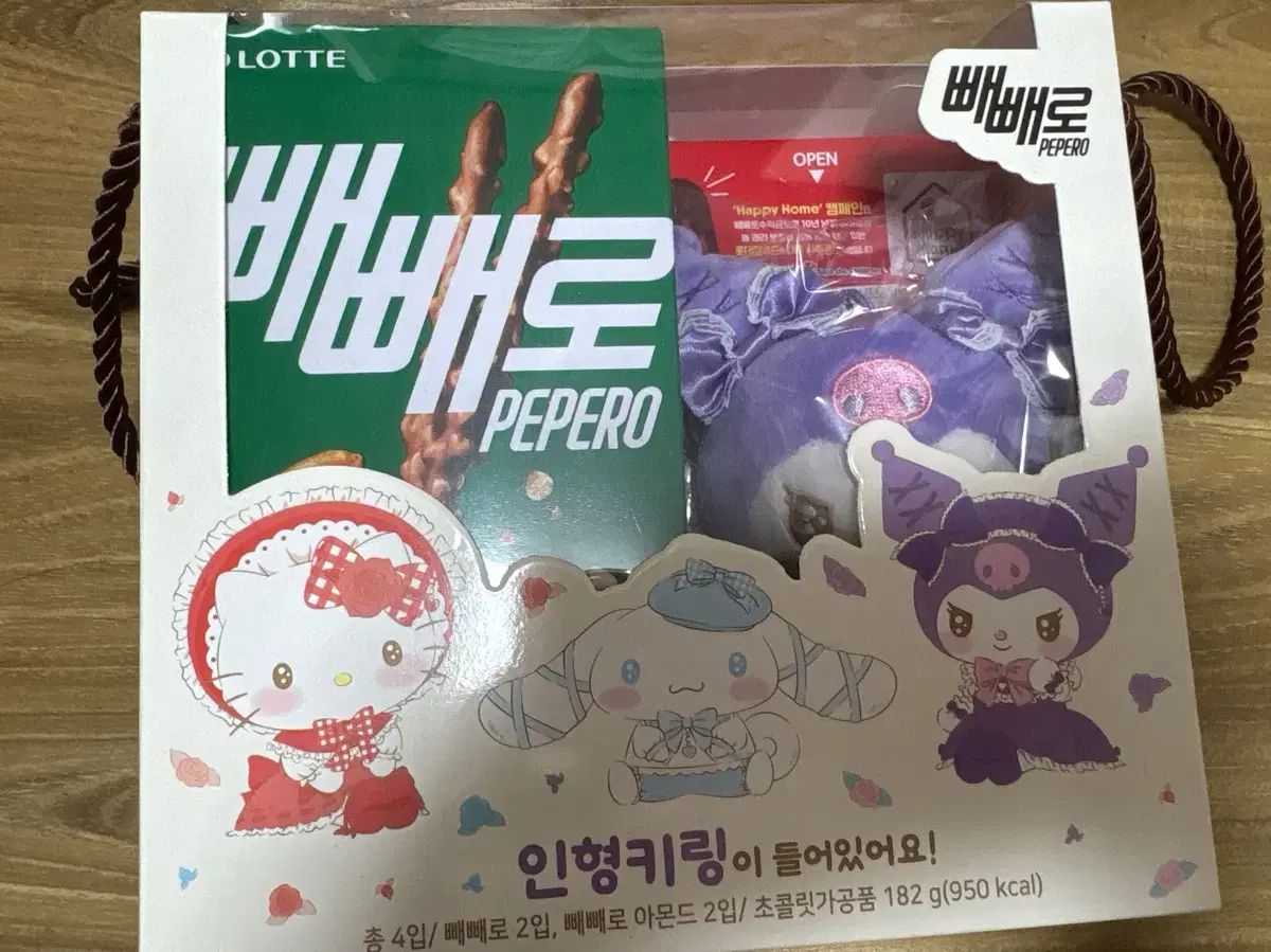 セブンイレブン サンリオ キーホルダー クロミ ぺペロ セット