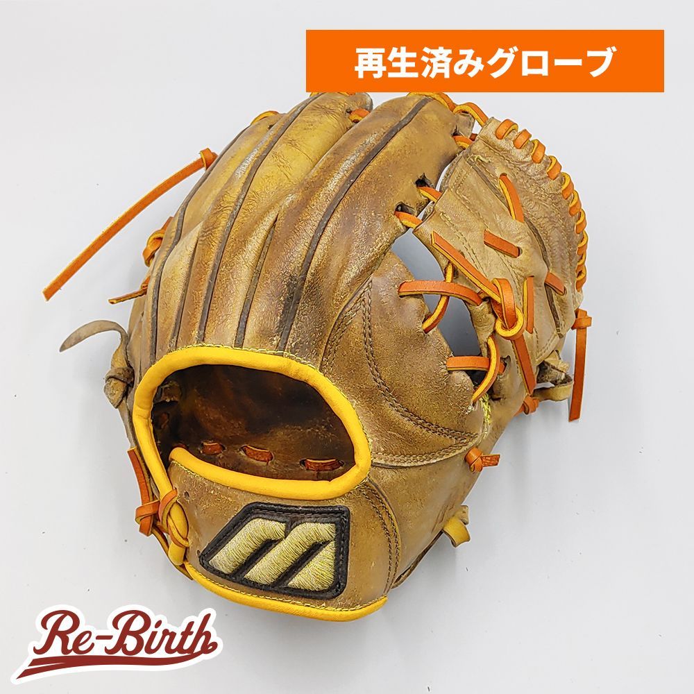 オーバーホール済み 高校野球対応 ミズノ 硬式グローブ 内野手用 型付け済み mizuno グラブ WE1346
